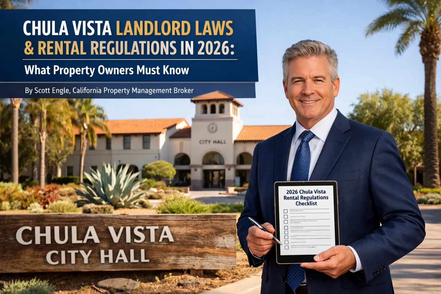 Chula Vista Landlord Laws & Rental Regulations (2026 Guide)