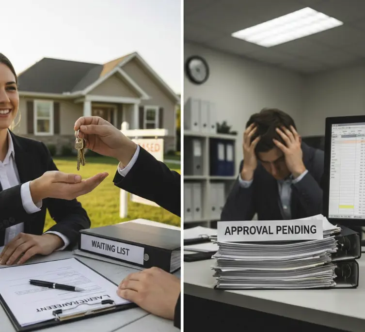 Comparison of market-driven leasing versus HOA approval delays affecting rental performance in Otay Ranch.